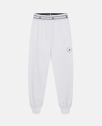 Stella McCartney Sportswear Logo Sweatpants, Woman, White
