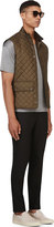 Thumbnail for your product : Belstaff Olive Quilted Waistcoat Vest