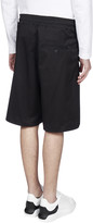 Thumbnail for your product : Neil Barrett Workwear Stretch Cotton Shorts