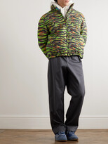 Thumbnail for your product : ERL Printed Quilted Cotton-Jacquard Down Jacket