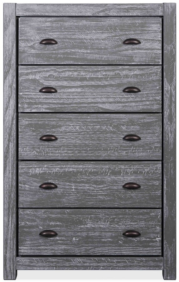 Grain Wood Furniture Montauk 5drawer Solid Wood Chest ShopStyle