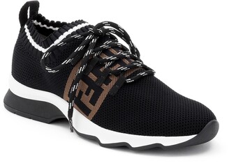 Ff logo knit sneaker Clearance