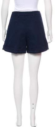 Prada High-Rise Mini Shorts