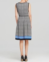Thumbnail for your product : Jones New York Collection Houndstooth Plaid Dress