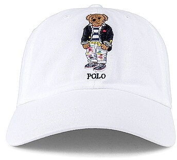 black polo hat leather strap