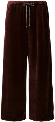 ASTRAET drawstring cropped trousers