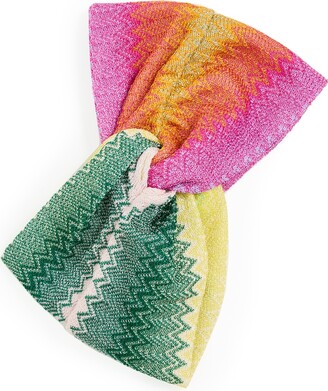 【Missoni】ラメヘッドバンド Lamé head wrap in multicoloured - Missoni | Mytheresa