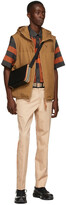 Thumbnail for your product : Burberry Khaki Beswick Hooded Vest