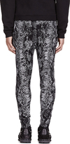 Thumbnail for your product : Markus Lupfer Black & Grey Python Lounge Pants