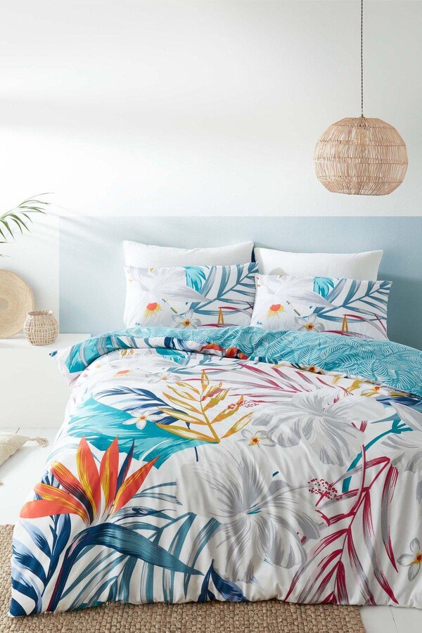 Pineapple Elephant Ayanna Tropical Floral Duvet Set ShopStyle