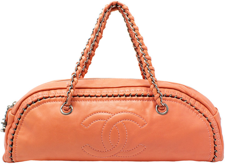 Coral Leather Bag | Shop the world's largest collection of fashion |  ShopStyle