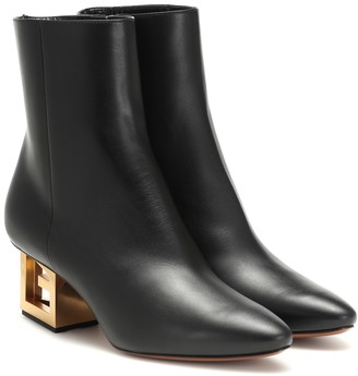 Givenchy G leather ankle boots - ShopStyle