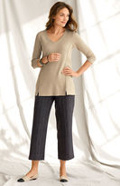 Thumbnail for your product : J. Jill Easy linen striped cropped pants