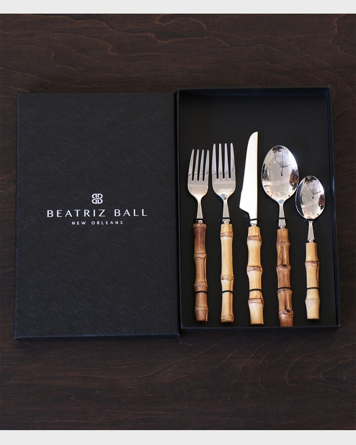 Beatriz Ball Vida Bamboo Cutlery, Set of 5 ShopStyle Servingware