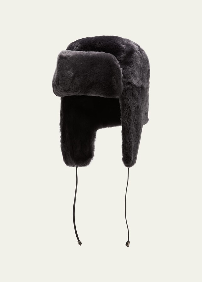 Men's Shearling Trapper Hat ShopStyle