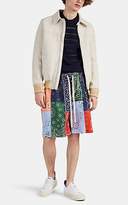 Thumbnail for your product : Loewe Men's Bandana-Patchwork Cotton Poplin Drawstring Shorts