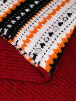 Thumbnail for your product : Dondup embellished knit scarf