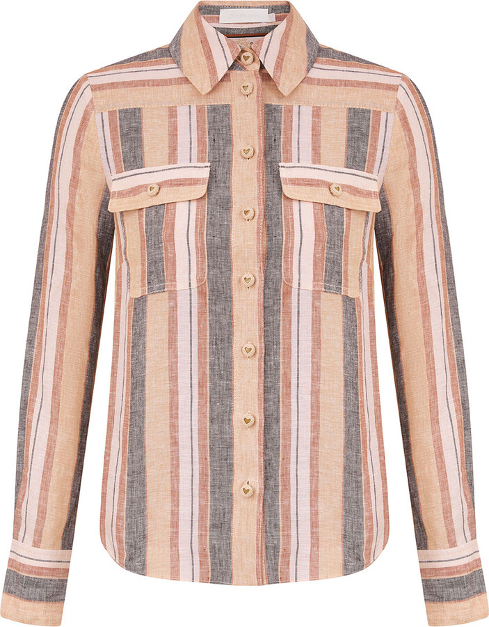 Zimmermann Wanderlust Stripe Shirt