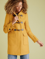 wool duffle coat womens
