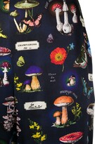 Thumbnail for your product : Fleur Du Mal Bedroom to Boardroom mushroom-print trousers