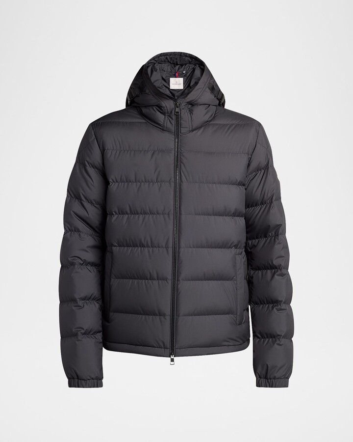 Moncler Men's Quilted Down Hooded Jacket