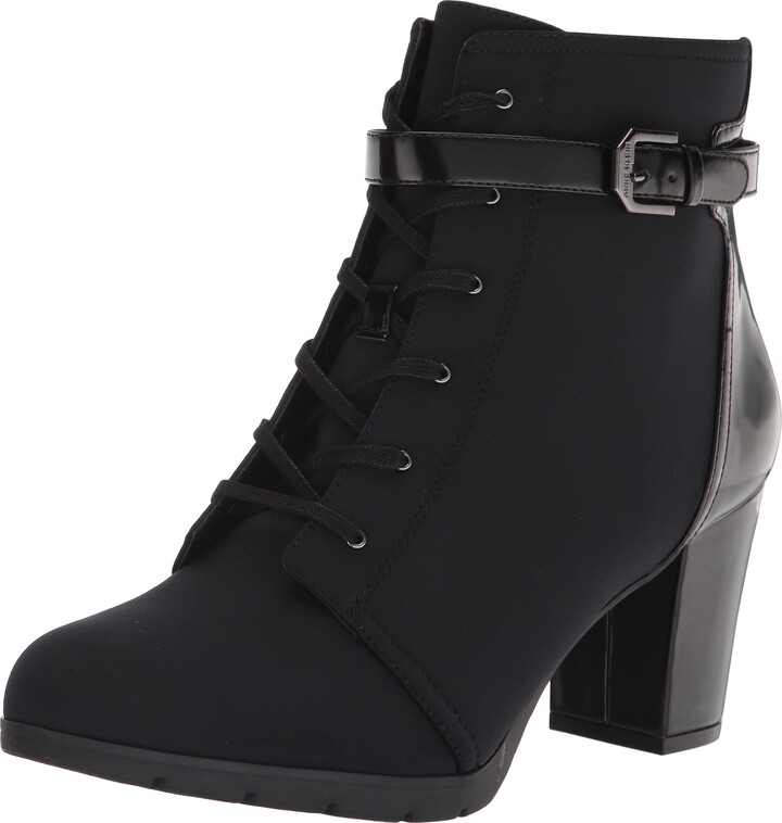 anne klein admina wedge bootie