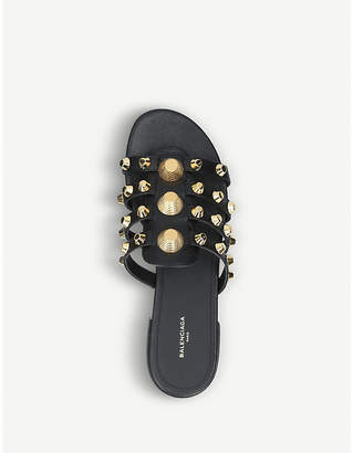 Balenciaga Gwen leather sandals