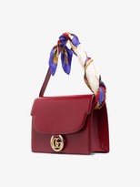 Thumbnail for your product : Gucci red GG ring leather shoulder bag
