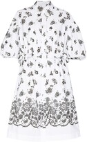 Thumbnail for your product : Simone Rocha Floral-Print Cotton Shirtdress