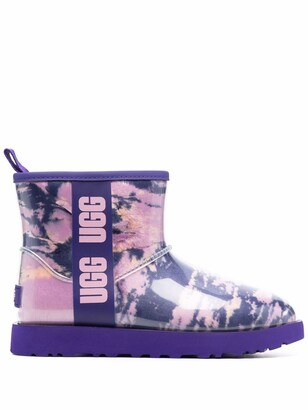 UGG Classic Clear Mini Marble boots