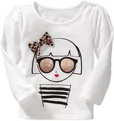Thumbnail for your product : Old Navy Long-Sleeve Applique Tees for Baby