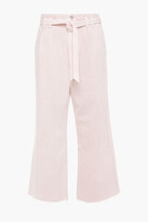 Thumbnail for your product : J Brand Joan Belted High-rise Wide-leg Jeans