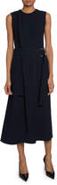 Thumbnail for your product : Victoria Beckham Irregular Crepe Cocktail Dress
