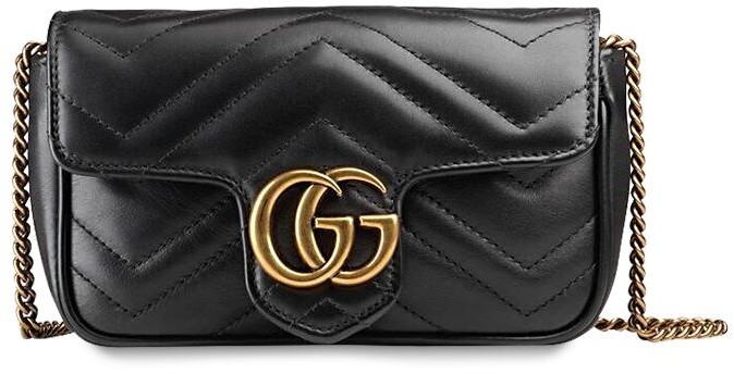 gg marmont leather purse