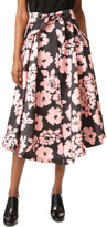 Thumbnail for your product : Milly Floral Print Midi Skirt