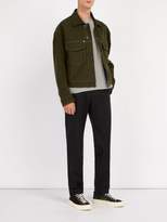 Thumbnail for your product : A.P.C. Gregoire Slim Fit Wool Blend Trousers - Mens - Black