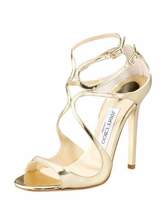 Thumbnail for your product : Jimmy Choo Lance Wavy Strap Sandal