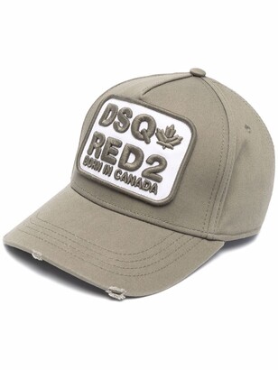 DSQUARED2 Logo-Badge Baseball Cap - ShopStyle Hats