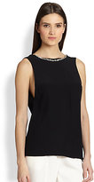 Thumbnail for your product : Thakoon Beaded Trim Tank
