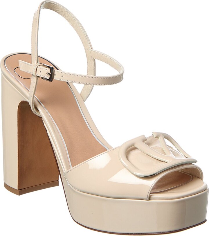 Valentino Vlogo 115 Patent Platform Sandal