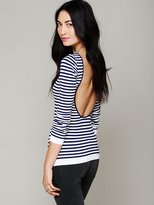 Thumbnail for your product : Free People Striped Low Back Top