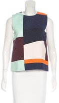 Thumbnail for your product : MSGM Sleeveless Colorblock Top w/ Tags