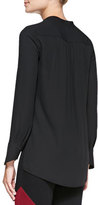 Thumbnail for your product : BCBGMAXAZRIA Jaklyn" Drape-Front Blouse