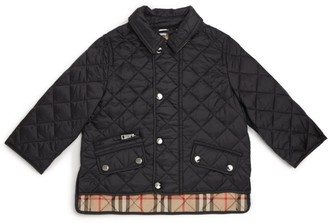 burberry girls quilted jacket