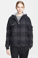Thumbnail for your product : Band Of Outsiders Plaid Hooded Puffer Jacket