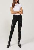 Thumbnail for your product : 3x1 Black Shredder Jeans
