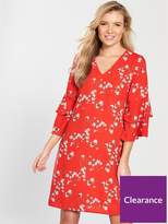 Thumbnail for your product : Vero Moda Lala Floral Printed Shift Dress