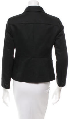 Louis Vuitton Crew Neck Button-Up Jacket