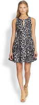 Thumbnail for your product : Joie Tavie Printed Silk Dress