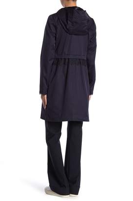 Ted Baker Lace Detail Hooded Parka